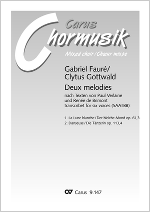 Thumbnail: Gabriel Fauré / Clytus Gottwald (arr.): Deux Melodies