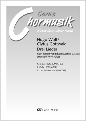 Thumbnail: Hugo Wolf / Clytus Gottwald (arr.): Drei Lieder