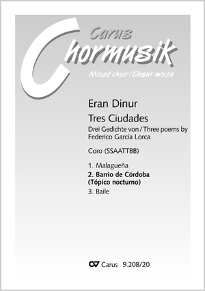 Eran Dinur: Barrio de Córdoba - Noten | Carus-Verlag
