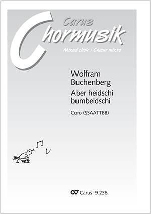 Wolfram Buchenberg: Aber heidschi bumbeidschi - Sheet music | Carus-Verlag