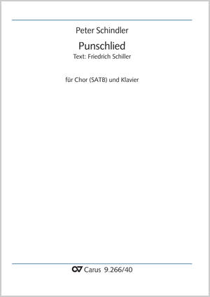 Peter Schindler: Punschlied - Noten | Carus-Verlag