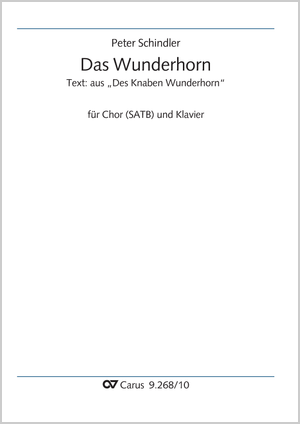 Peter Schindler: Das Wunderhorn - Noten | Carus-Verlag