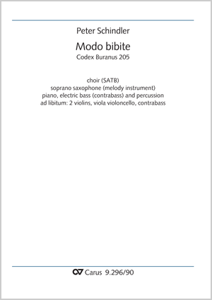 de : Perpetuum mobile - Songs from the Codex Buranus Partition, édition séparée avec recueil de musique chorale