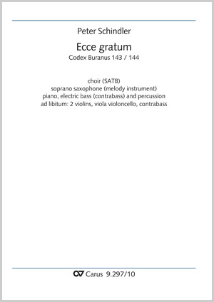 from: Perpetuum mobile - Songs from the Codex Buranus Score, separate edition from a choral collection