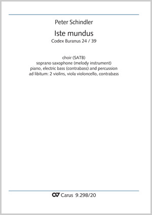 from: Perpetuum mobile - Songs from the Codex Buranus Score, separate edition from a choral collection