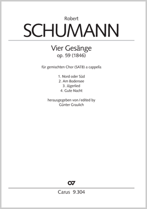 Gesänge für Sopran, Alt, Tenor und Bass op. 59 Collection