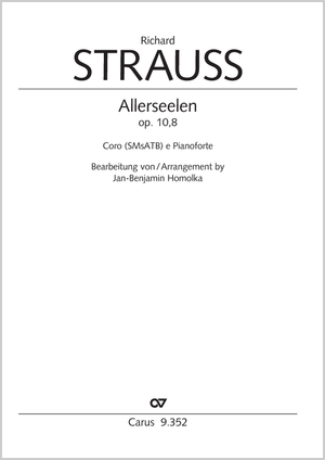 Thumbnail: Richard Strauss / Jan-Benjamin Homolka (arr.): Allerseelen