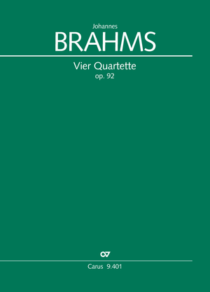 Thumbnail: Johannes Brahms: Vier Quartette