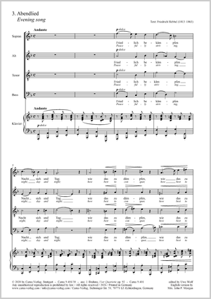 Thumbnail: Johannes Brahms: Abendlied