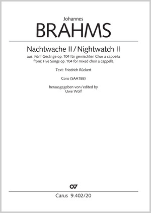 Johannes Brahms: Nachtwache II