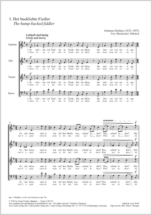 Thumbnail: Johannes Brahms: Der buckelichte Fiedler