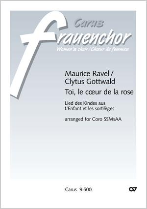 Thumbnail: Maurice Ravel / Clytus Gottwald (arr.): Toi, le cœur de la rose. Vocal transcription by Clytus Gottwald