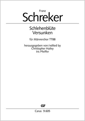 Schlehenblüte; Versunken Score