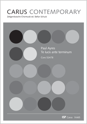 Thumbnail: Paul Ayres: Te lucis ante terminum
