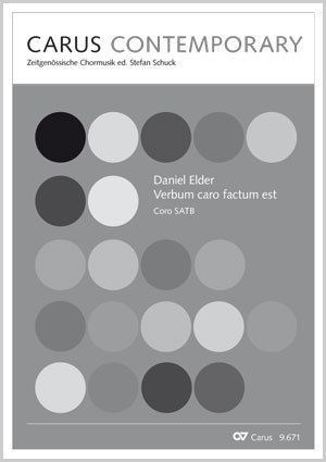 Daniel Elder: Verbum caro factum est - Sheet music | Carus-Verlag