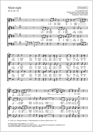 Thumbnail: Thomas Gabriel: Silent night + Conditor alme siderum