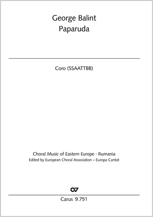 George Balint: Paparuda (Das Paparuda) - Noten | Carus-Verlag