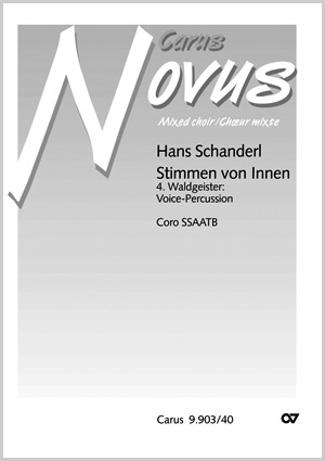 Hans Schanderl: 4. Waldgeister: Voice-Percussion
