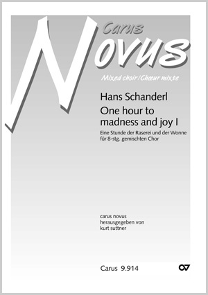 Hans Schanderl: One hour to madness and joy