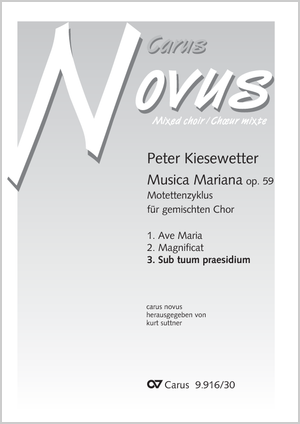 Thumbnail: Peter Kiesewetter: Sub tuum praesidium
