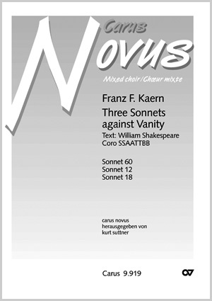Three Sonnets against Vanity Conducteur