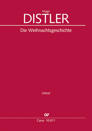 Hugo Distler: The Christmas Story - Sheet music | Carus-Verlag