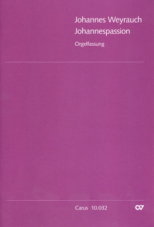 Kleine Passion nach Johannes Dirigierpartitur