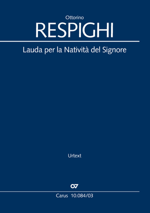 Lauda per la Natività del Signore Klavierauszug
