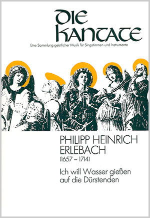 Ich will Wasser gießen Dirigierpartitur, Erstausgabe