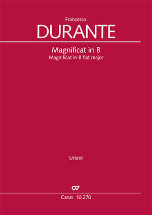 Francesco Durante: Magnificat in B - Noten | Carus-Verlag
