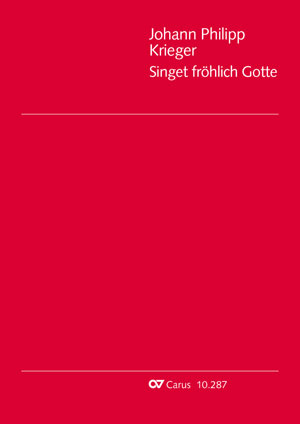 Singet fröhlich Gotte Partition