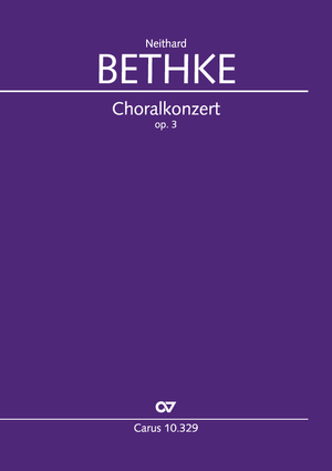 Neithard Bethke: Choralkonzert - Noten | Carus-Verlag