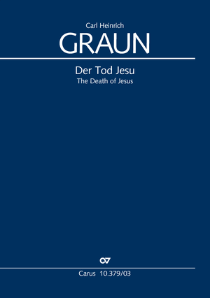 Der Tod Jesu Klavierauszug