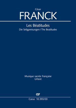 Les Béatitudes Oratorio Réduction piano-chant