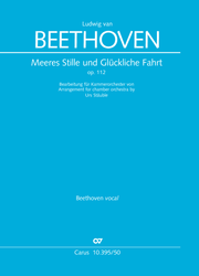 Ludwig van Beethoven / Urs Stäuble (arr.): Meeres Stille und Glückliche Fahrt