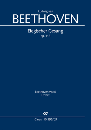 Elegischer Gesang Réduction piano-chant