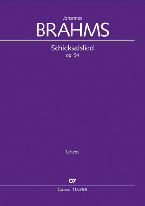 Johannes Brahms: Schicksalslied - Partition | Carus-Verlag