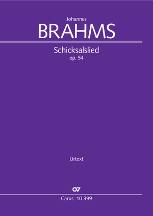 Schicksalslied Dirigierpartitur