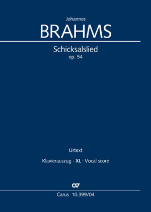 Johannes Brahms: Schicksalslied - Noten | Carus-Verlag