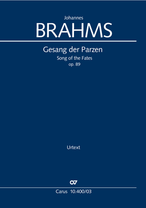 Johannes Brahms: Gesang der Parzen - Noten | Carus-Verlag