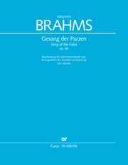 Johannes Brahms / Urs Stäuble (arr.): Gesang der Parzen