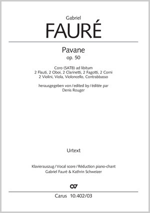 Gabriel Fauré: Pavane - Noten | Carus-Verlag