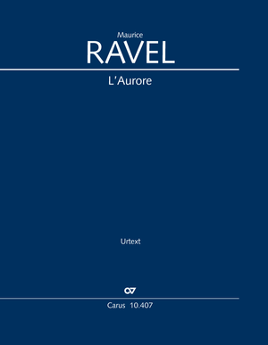 L’Aurore Full score, foreword in German, English and French