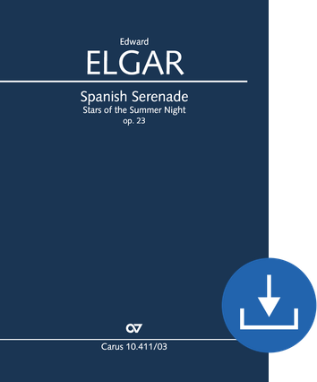 Spanish Serenade Stars of the Summer Night Réduction piano-chant (téléchargement), fichier pdf, auch Klavierfassung / also piano version