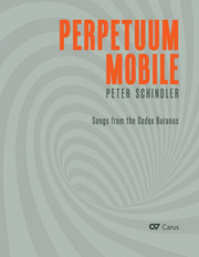 Peter Schindler: Perpetuum mobile