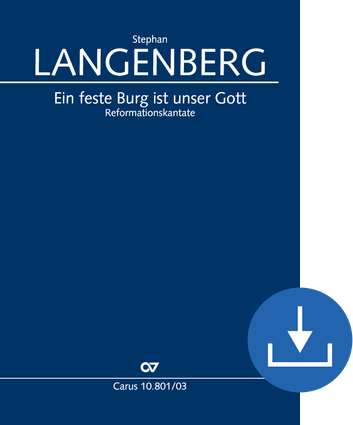 Ein feste Burg ist unser Gott Reformationskantate Orgelauszug digital (Download), PDF-Datei
