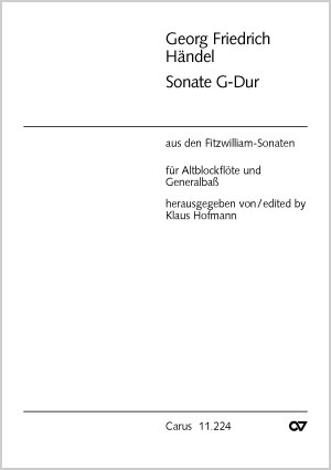 Georg Friedrich Händel: Fitzwilliam-Sonaten