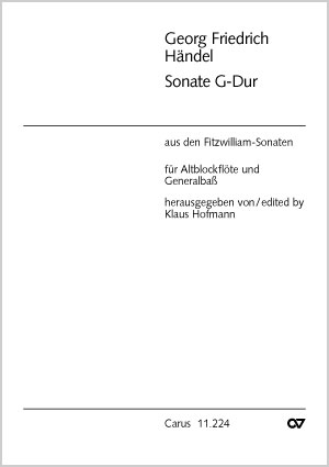 Thumbnail: Georg Friedrich Händel: Sonates-Fitzwilliam