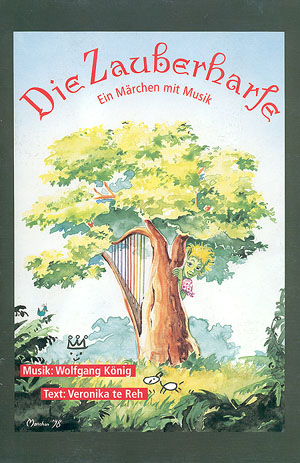 Thumbnail: Wolfgang König / Veronika te Reh (Text): Die Zauberharfe