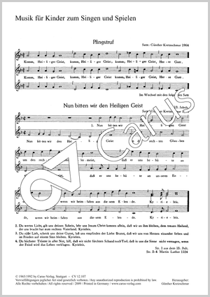 Sechs Chorsätze für Kinderchor von Kretzschmar, Neubert, Rabsch, Schulz und Tzschoppe Recueil